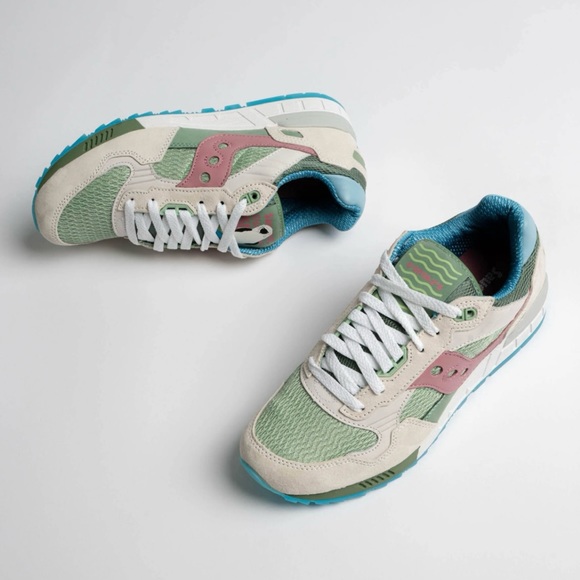 Saucony Shadow 5000 white/multi Brand New with box - Picture 6 of 6